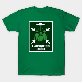 Alien Evacuation Point T-Shirt